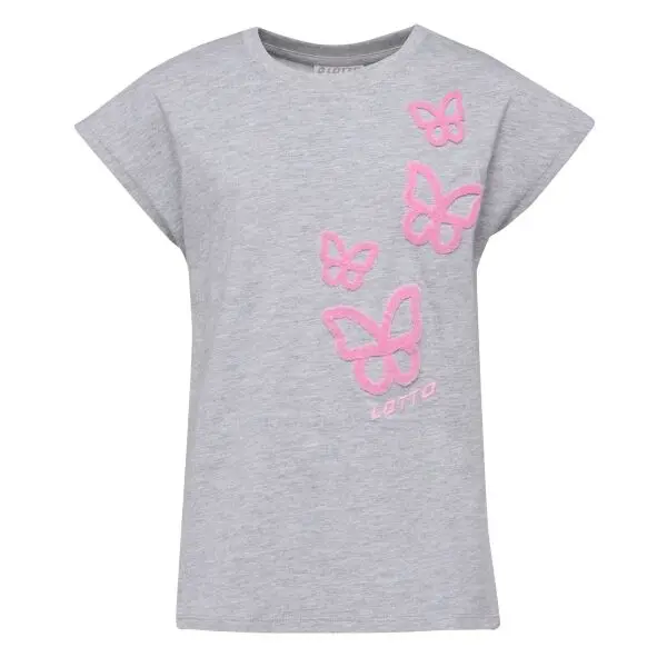 Lotto Lotto LYDA Момичешка тениска, сиво, размер 116-122