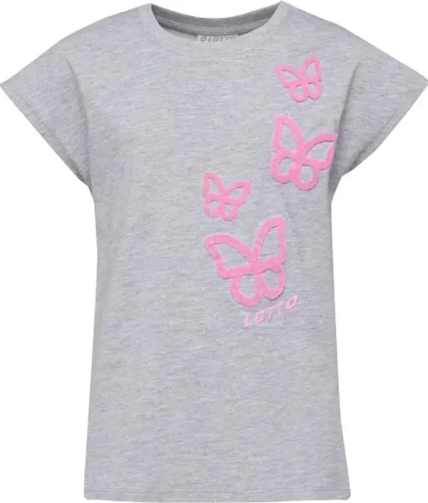 Lotto Lotto LYDA Момичешка тениска, сиво, размер 140-146