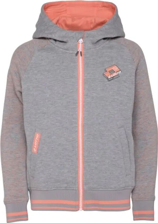 Lotto Lotto MANET Момичешко горнище с качулка, сиво, размер 164-170