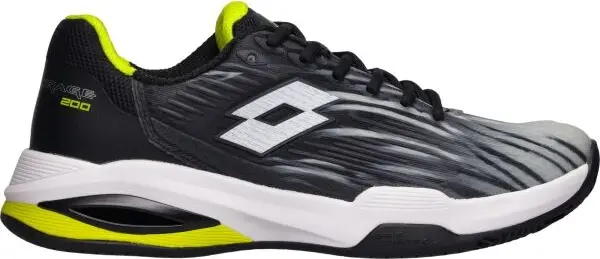 Lotto Lotto MIRAGE 200 CLY Мъжки обувки за тенис, черно, размер 45