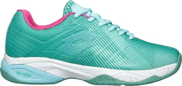 Lotto Lotto MIRAGE 300 III SPD W Дамски обувки за тенис, светло-зелено, размер 40.5