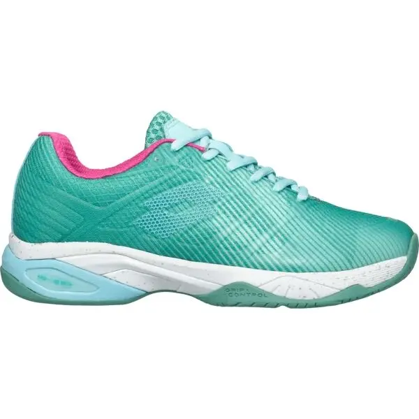 Lotto Lotto MIRAGE 300 III SPD W Дамски обувки за тенис, светло-зелено, размер 41