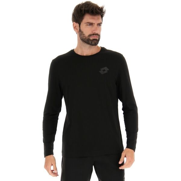 Lotto Lotto MSC LONG SLEEVE TEE Мъжка тениска, черно, размер