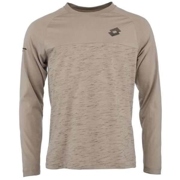Lotto Lotto MSC TEE LS Мъжка блуза, кафяво, размер