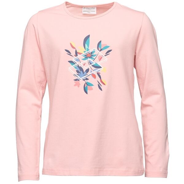 Lotto Lotto NAMIKO Тениска за момичета, цвят сьомга, размер