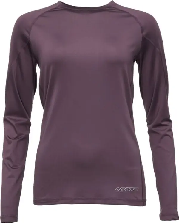 Lotto Lotto NEWLOOPI Дамска блуза с дълг ръкав, винен, размер