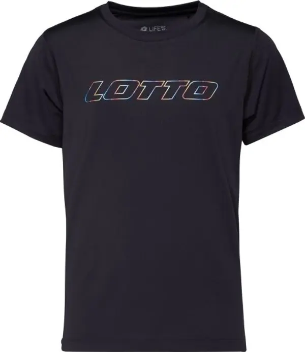 Lotto Lotto PATOONI Детска спортна тениска, черно, размер 152-158