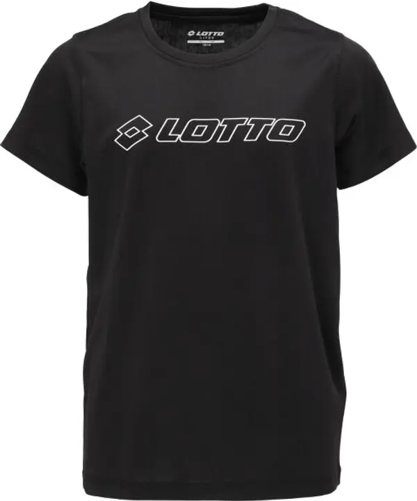 Lotto Lotto PETANNE Спортна тениска за момчета, черно, размер 116-122