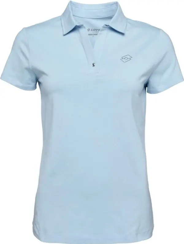 Lotto Lotto POLO CLASSICA W II STC JS Дамска поло тениска, светлосиньо, размер