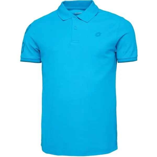 Lotto Lotto POLO PORTOFINO Мъжка тениска с яка, синьо, размер