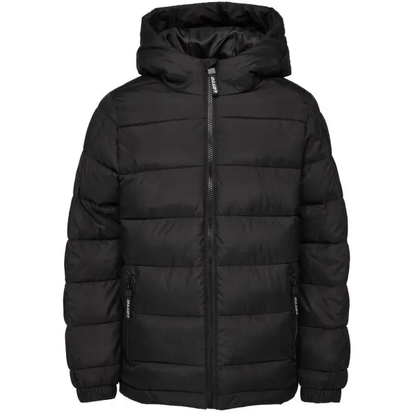 Lotto Lotto RAF Леко прошито яке за момчета, черно, размер 152-158