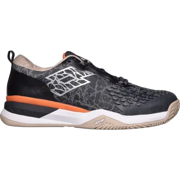 Lotto Lotto RAPTOR HYPERPULSE 100 II CLY Мъжки обувки за тенис, черно, размер 42.5