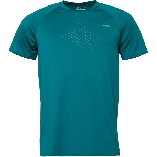 Lotto Lotto RIVALDO Мъжка тениска, тъмнозелено, размер XXL