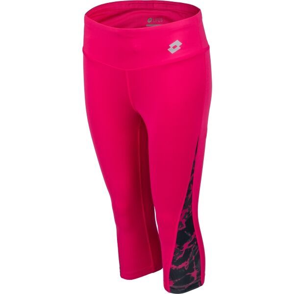 Lotto Lotto RUN FIT W LEGGING MID 1 Дамски три четвърти клин, розово, размер