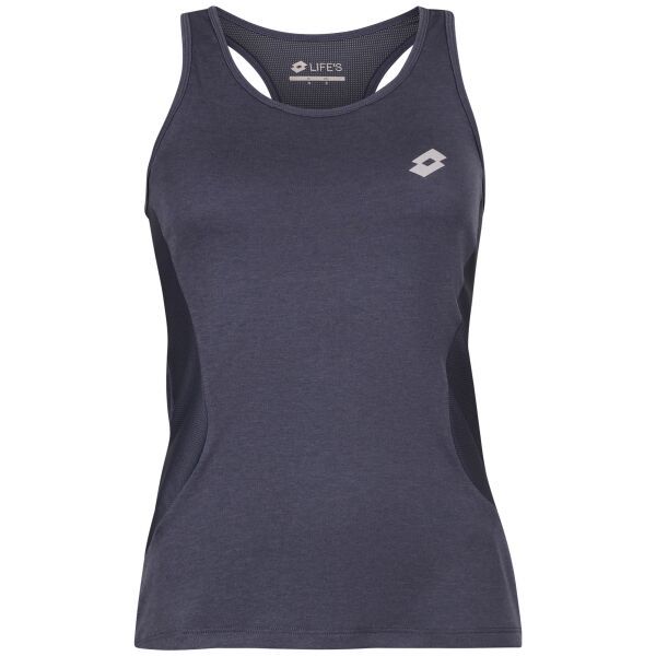 Lotto Lotto RUN FIT W TANK MEL Дамски спортен потник, тъмносин, размер