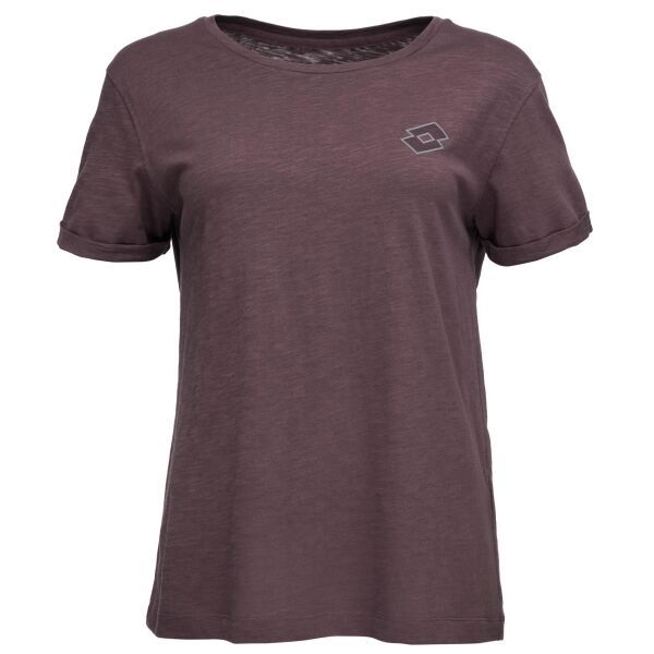 Lotto Lotto SMART DUAL II W TEE Дамска тениска, винен, размер