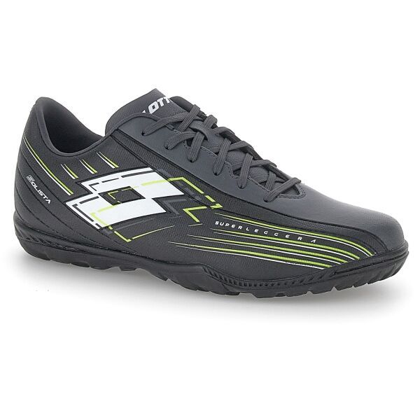 Lotto Lotto SOLISTA 700 III TF JR Детски футболни обувки, черно, размер 45.5