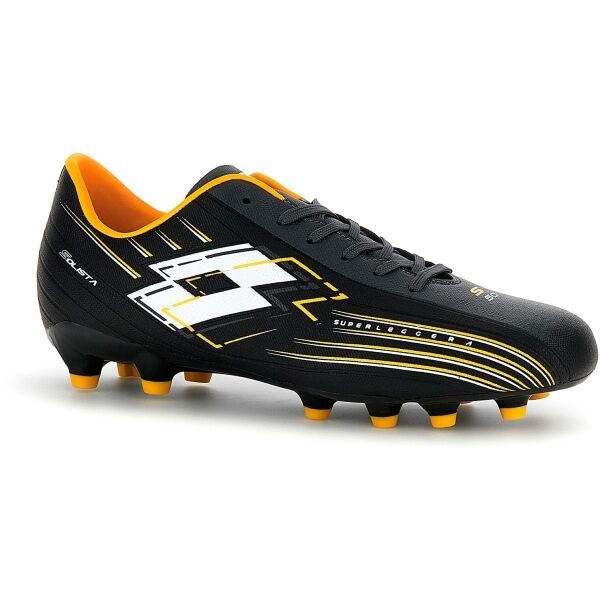 Lotto Lotto SOLISTA 700 IV FG Мъжки футболни обувки, черно, размер 45.5