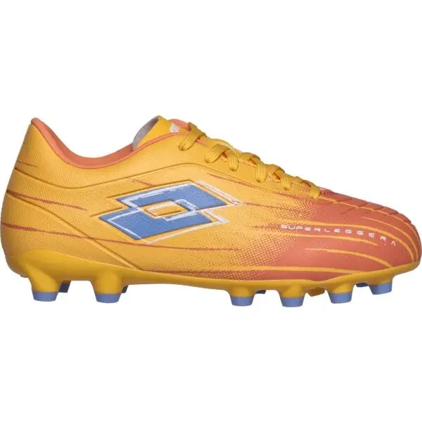 Lotto Lotto SOLISTA 700 IX FG JR Мъжки футболни обувки, оранжево, размер