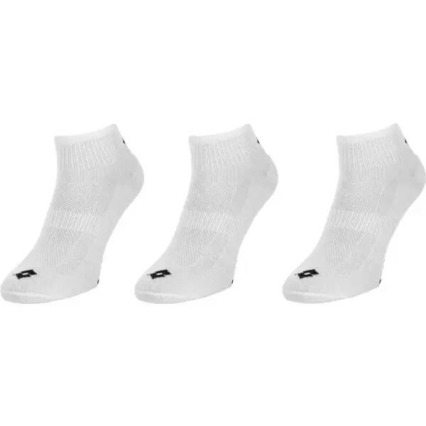 Lotto Lotto SPORT SOCK 3 ЧИФТА Спортни чорапи, бяло, размер 39-42