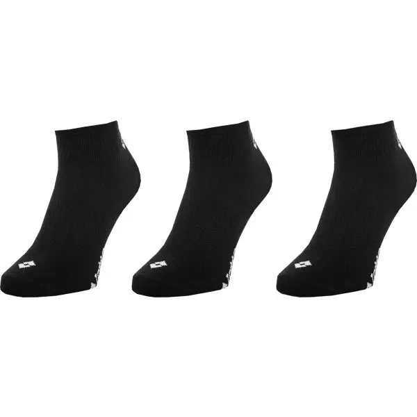 Lotto Lotto SPORT SOCK 3 ЧИФТА Спортни чорапи, черно, размер 35-38