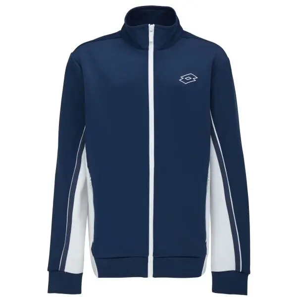 Lotto Lotto SQUADRA III FULL-ZIP TOP Спортен суитшърт за момчета, синьо, размер