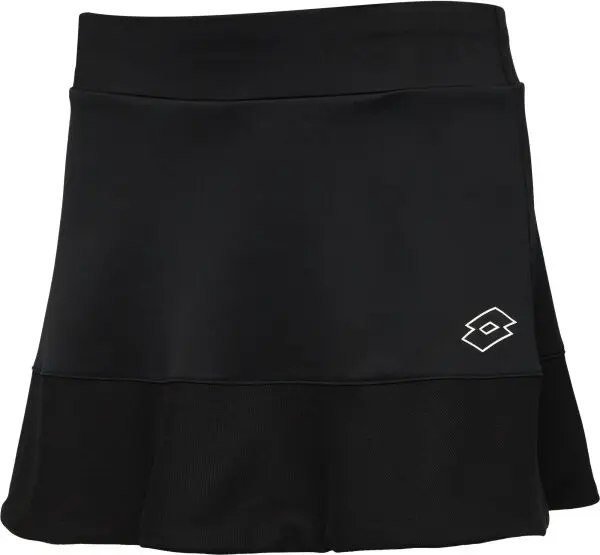 Lotto Lotto SQUADRA III SKIRT Дамска пола за тенис, черно, размер