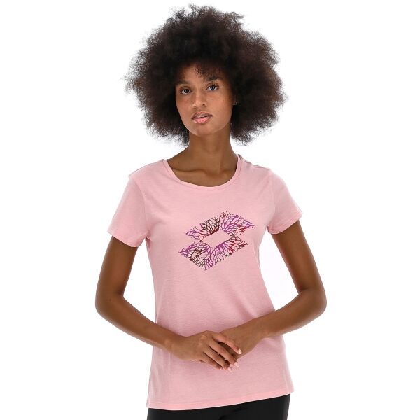 Lotto Lotto STAR DUST TEE Дамска тениска, розово, размер