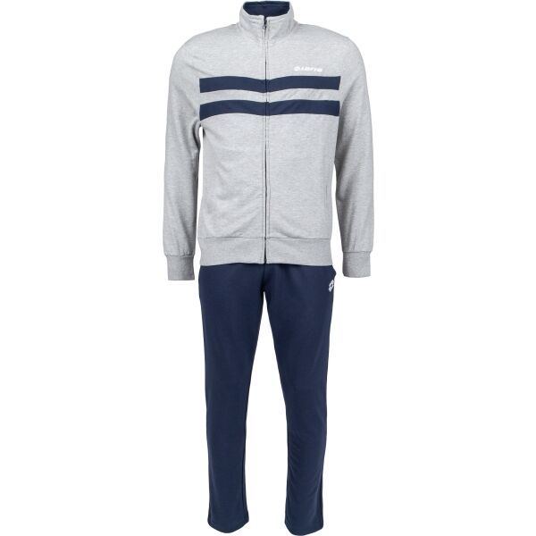 Lotto Lotto SUIT DUAL III RIB FL Мъжки спортен екип, сиво, размер