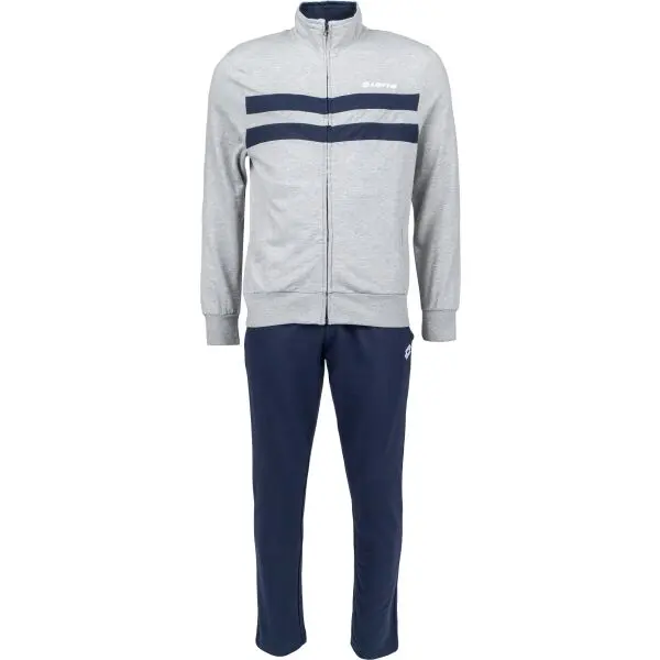 Lotto Lotto SUIT DUAL III RIB FL Мъжки спортен екип, сиво, размер
