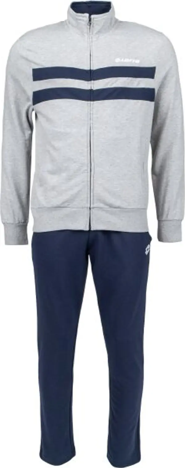 Lotto Lotto SUIT DUAL III RIB FL Мъжки спортен екип, сиво, размер