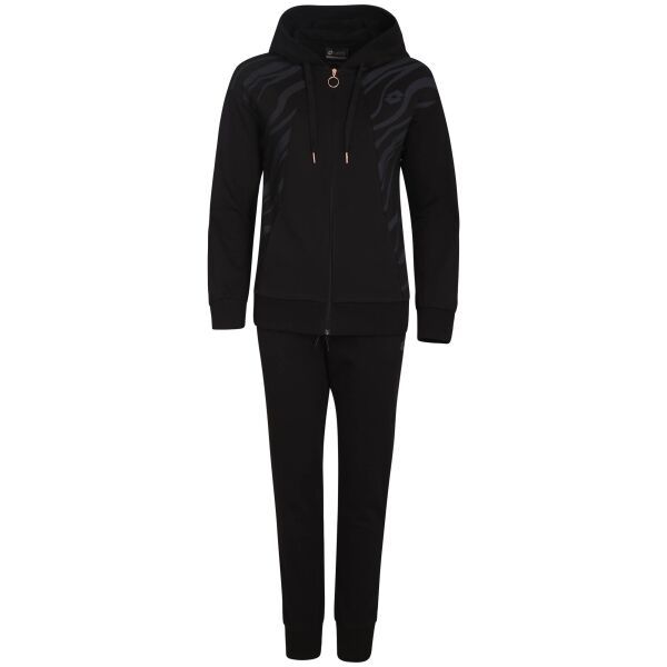 Lotto Lotto SUIT MIATA W IV RIB FT Дамски спортен екип, черно, размер