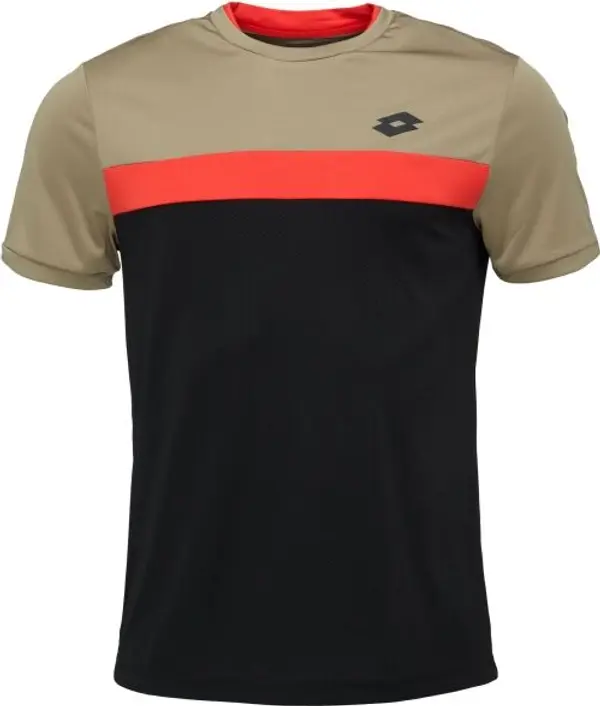 Lotto Lotto SUPERRAPIDA VI TEE 2 Мъжка тениска за тенис, черно, размер