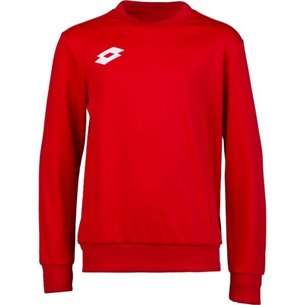 Lotto Lotto SWEAT DELTA RN JR Суитшърт за момчета, червено, размер