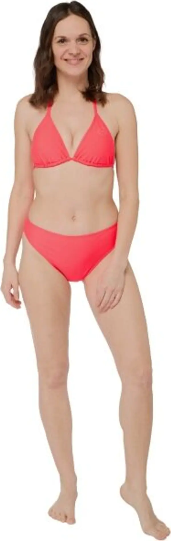 Lotto Lotto SWIMMING DRESS 252638 Дамски двуцветен бански, розово, размер