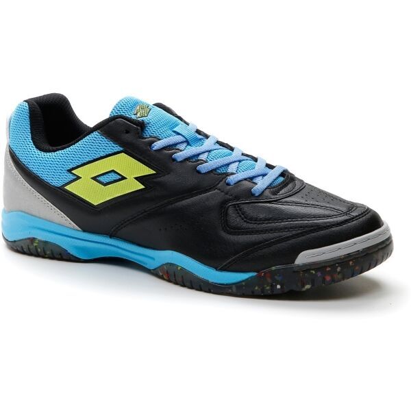 Lotto Lotto TACTO 200 VI ID Мъжки обувки за футзал, черно, размер 43