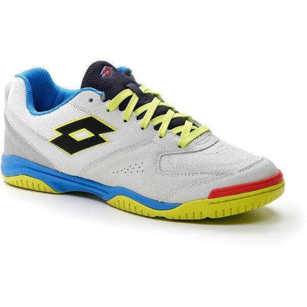Lotto Lotto TACTO 200 VI ID Мъжки обувки за футзал, сиво, размер 43.5