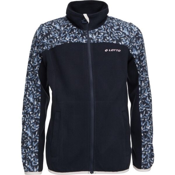 Lotto Lotto TAM Суитшърт от полар за момичета, тъмносин, размер