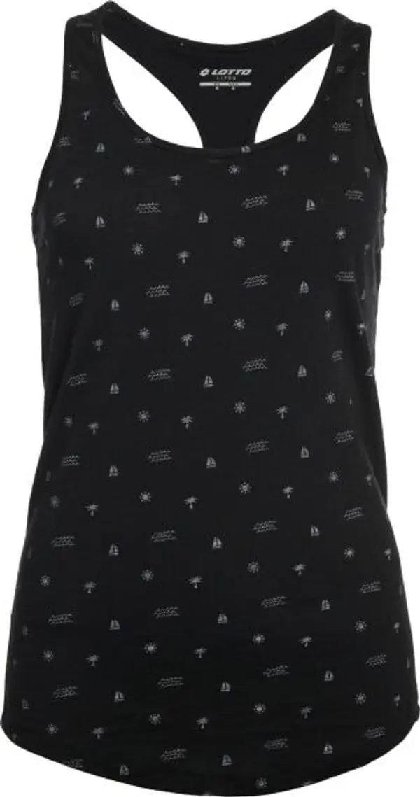 Lotto Lotto TANK MARE W Дамски потник, черно, размер