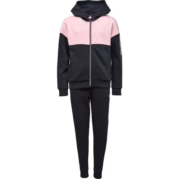 Lotto Lotto TATUM Момичешки анцуг с качулка, черно, размер 152-158