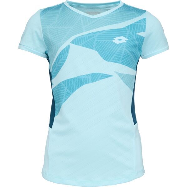 Lotto Lotto TECH G I - D2 TEE Момичешка тениска за тенис, тюркоазено, размер