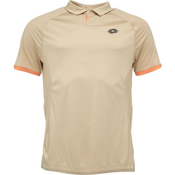 Lotto Lotto TECH II D2 POLO SHIRT Мъжка тениска с якичка, кафяво, размер