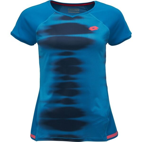 Lotto Lotto TECH II D2 TEE Дамска тениска за тенис, синьо, размер