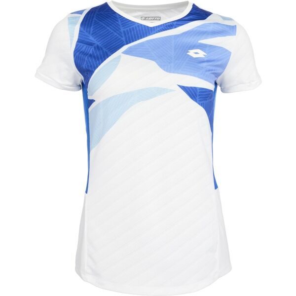 Lotto Lotto TECH W I - D2 TEE Дамска тениска за тенис, бяло, размер