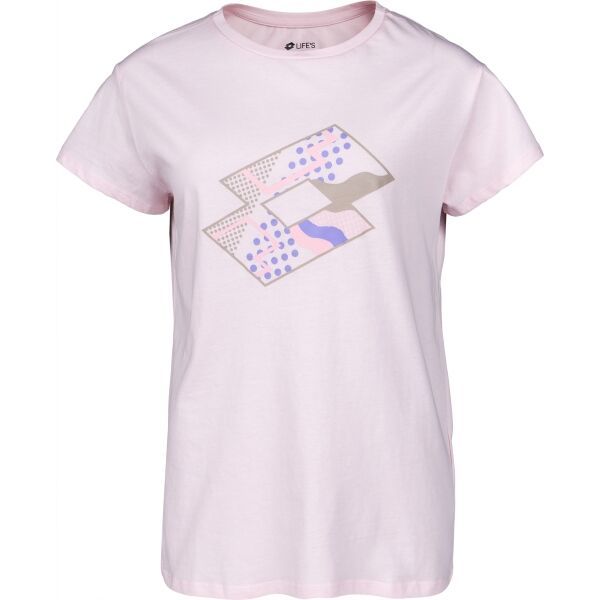 Lotto Lotto TEE LOSANGA W JS Дамска тениска, розово, размер