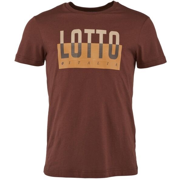 Lotto Lotto TEE ORIGINS III Мъжка тениска, кафяво, размер