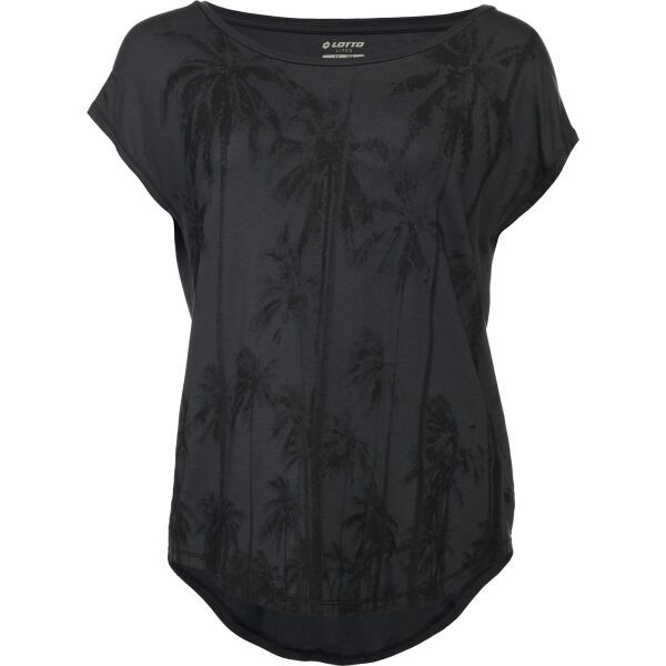 Lotto Lotto TEE PALM W Дамска тениска, тъмносиво, размер