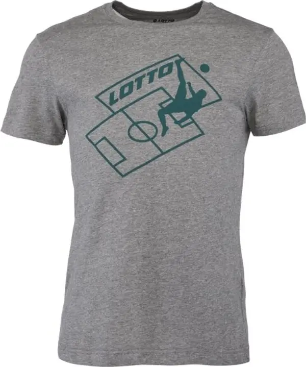 Lotto Lotto TEE SOCCER CLUB MEL Мъжка тениска, сиво, размер