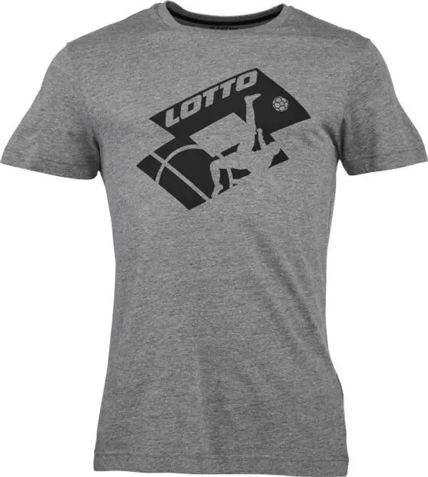 Lotto Lotto TEE SOCCER CLUB MEL Мъжка тениска, тъмносиво, размер