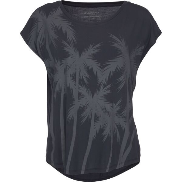 Lotto Lotto TROPICAL TEE II Дамска тениска, тъмносиво, размер